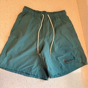 Nike Teal Athletic Men's Shorts